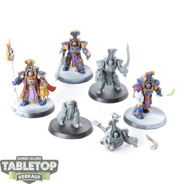 Thousand Sons - 5x Scarab Occult Terminators - teilweise bemalt
