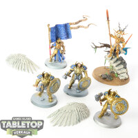 Stormcast Eternals - 5 Thunderstrike Command - bemalt