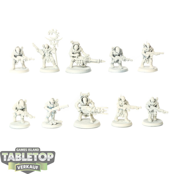 Genestealer Cults - 10 x Neophyte Hybrids - grundiert