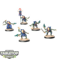 Genestealer Cults - 5 x Acolyte Hybrids - teilweise bemalt