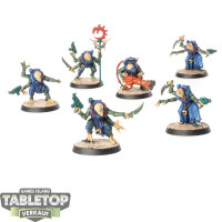 Genestealer Cults - 6 x Acolyte Hybrids - teilweise bemalt