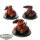 Adeptus Mechanicus - 3x Kataphron Breachers - teilweise bemalt
