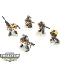 Space Marines - 5x Sniper Scouts klassisch - teilweise...