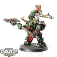 Orks - Warboss in Mega Armour - bemalt