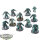 Horus Heresy - 10 x Legion Cataphractii Terminator Squad - teilweise bemalt