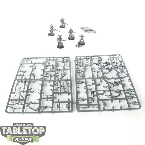 Drukhari - 10 Kabalite Warriors - teilweise gebaut
