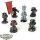 Chaos Space Marines - 6x Fallen - teilweise bemalt