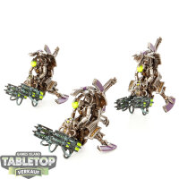 Necrons - 3 Tomb Blades - bemalt