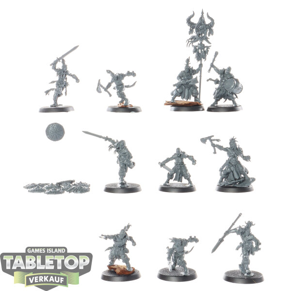 Hedonites of Slaanesh - 10 x Darkoath Marauders - unbemalt