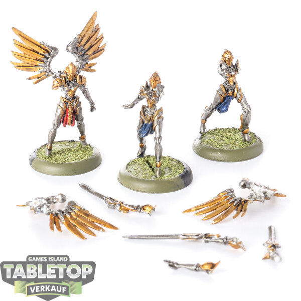 Convergence of Cyriss - 3x Negation Angels - bemalt