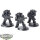 Space Marines - 3x Primaris Eradicators - grundiert