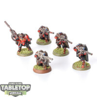 Space Marines - 5x Sniper Scouts klassisch - teilweise...