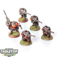 Space Marines - 5x Sniper Scouts klassisch - teilweise...