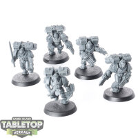 Space Marines - 5 x Vanguard Veteran Squad - unbemalt