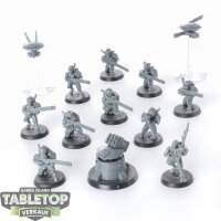 Tau Empire - 10 x Fire Warriors Strike Team - unbemalt