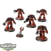 Space Marines - 5 Terminator Squad - bemalt