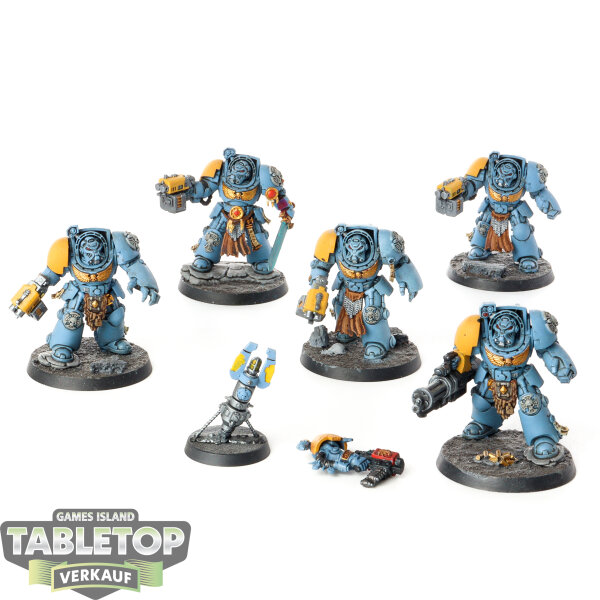 Space Marines - 5 Terminator Squad - bemalt