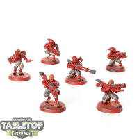 Tau Empire - 5x Pathfinder Team - bemalt