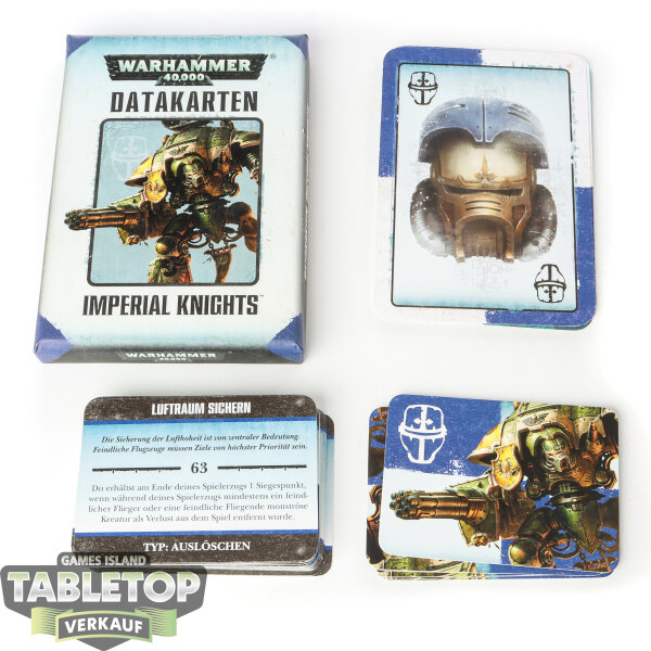 Imperial Knights - Data Cards 7th Edition - deutsch