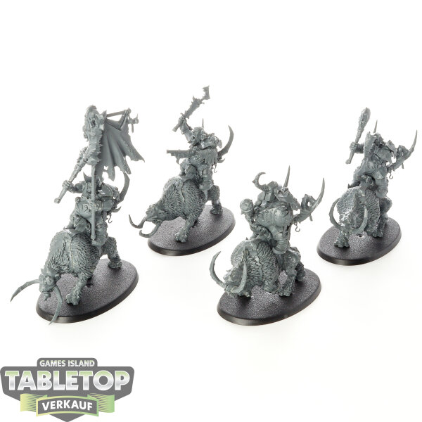 Ogor Mawtribes - 4x Mournfang Pack - unbemalt