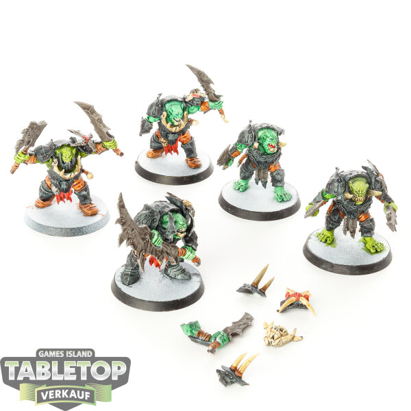 Orruk Warclans - 5x Brutes - bemalt
