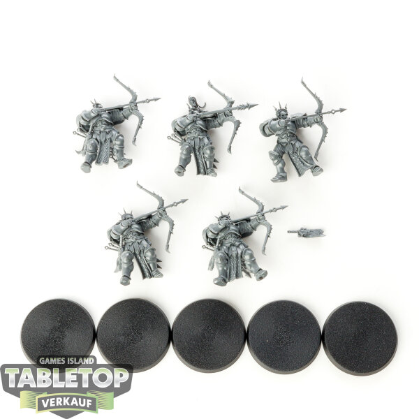 Stormcast Eternals - 5x Judicators - unbemalt