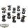 Chaos Space Marines - 10x Chaos Space Marines (Classic) - bemalt