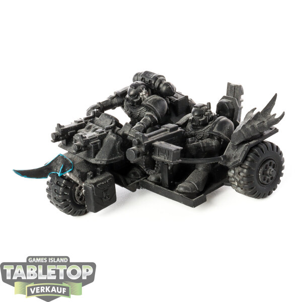 Space Marines - Attack Bike - bemalt