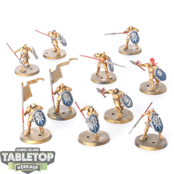 Stormcast Eternals - 10 Vindictors - bemalt