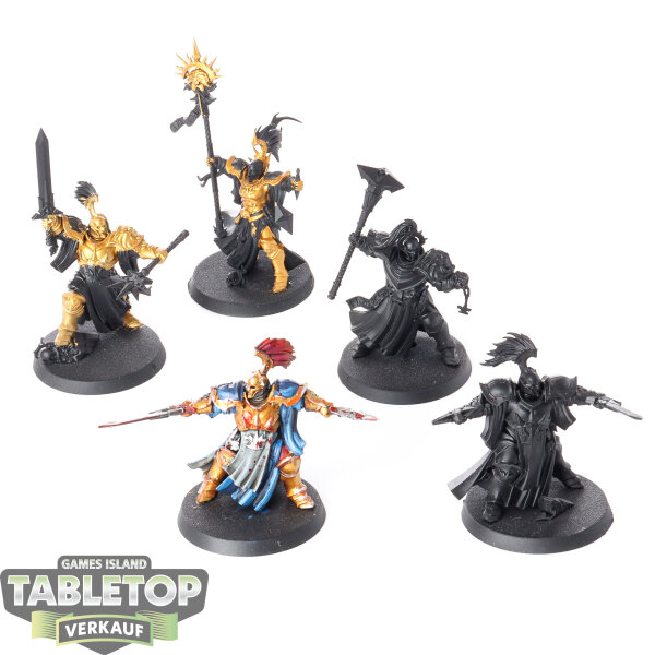 Stormcast Eternals - 5 Evocators - teilweise bemalt