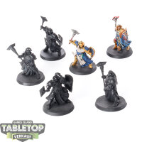 Stormcast Eternals - 6 Sequitors - teilweise bemalt