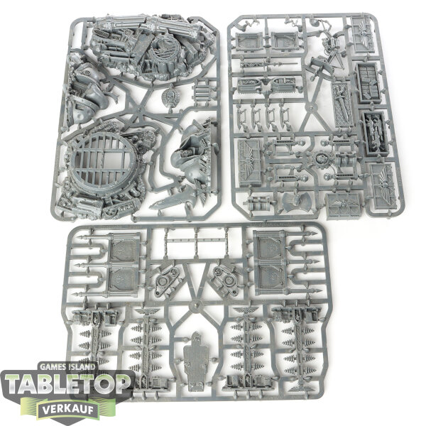 Gelände - Warhammer 40k - Urban Conquest - Objectives & Terrain - im Gussrahmen