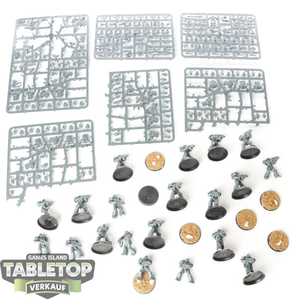 Horus Heresy - 20x Legion MKVI Tactical Squad - teilweise gebaut