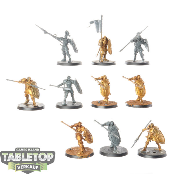 Stormcast Eternals - 10x Vindictors - teilweise bemalt