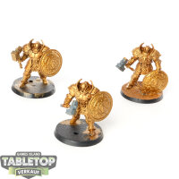 Stormcast Eternals - 3x Annihilators - teilweise bemalt