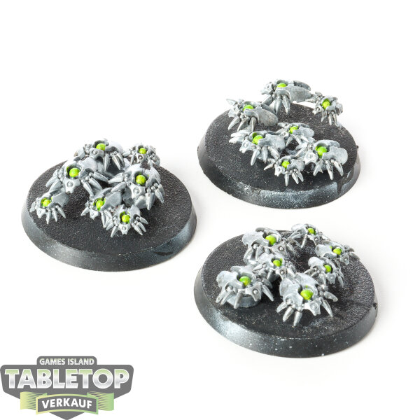 Necrons - 3 Canoptek Scarabs - bemalt