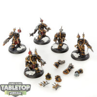 Chaos Space Marines - 5 Chaos Terminator Squad - bemalt