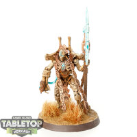 Necrons - Overlord with Tachyon Arrow - bemalt