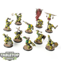 Orruk Warclans - 10 Ardboyz klassisch - bemalt