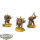 Beasts of Chaos - 3x Bullgors - bemalt