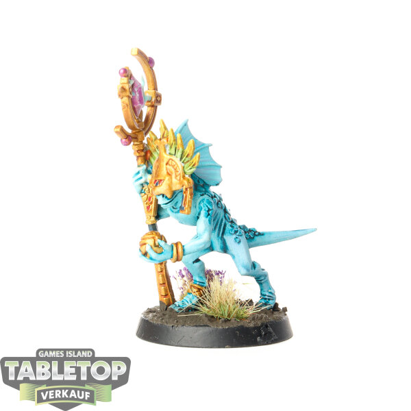 Seraphon - Skink Starpriest - bemalt