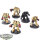 Dark Angels - 5 Deathwing Terminators - teilweise bemalt