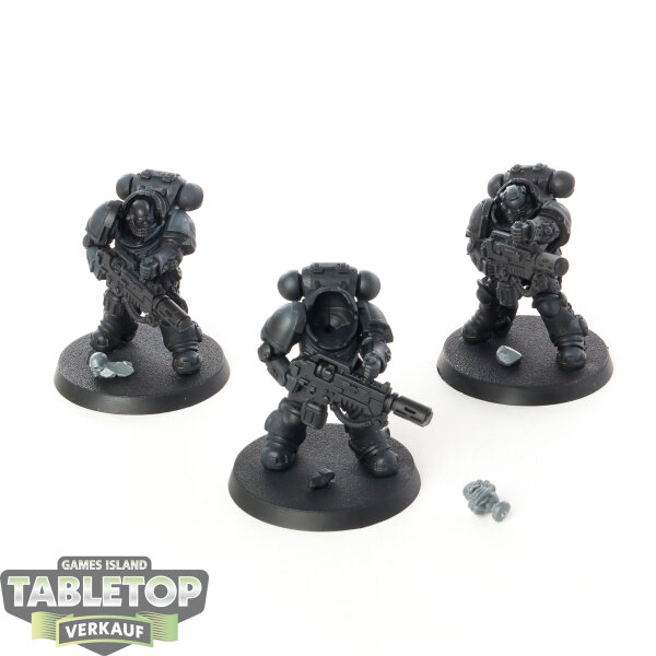 Space Marines - 3 x Primaris Eradicators - grundiert