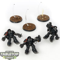 Space Marines - 3 x Primaris Inceptors - bemalt