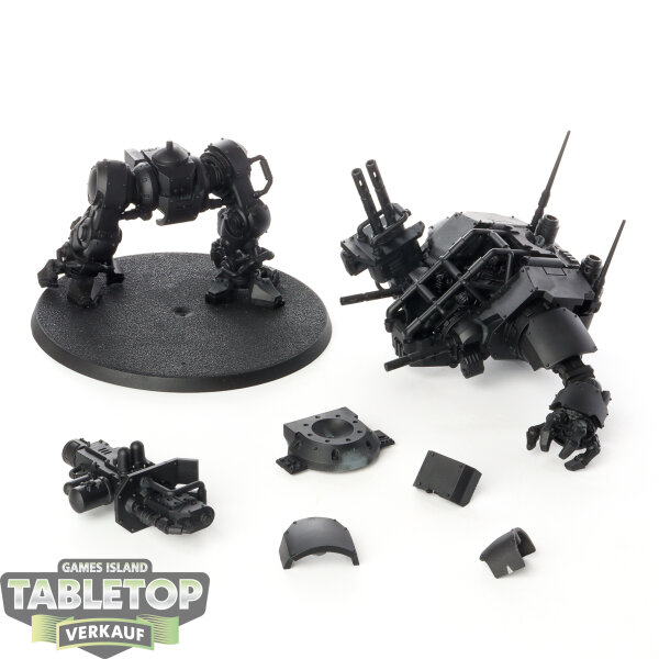 Space Marines - Invictor Tactical Warsuit - grundiert