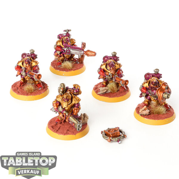 Kharadron Overlords - 5 x Grundstok Thunderers - bemalt