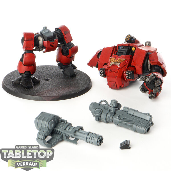 Space Marines - Primaris Redemptor Dreadnought - teilweise bemalt