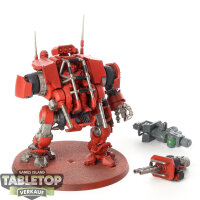 Space Marines - Invictor Tactical Warsuit - teilweise bemalt