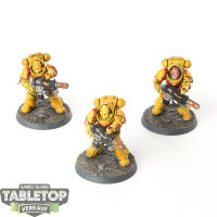 Space Marines - 3 x Primaris Eradicators - bemalt