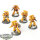 Imperial Fists - 5 x Intercessors - bemalt